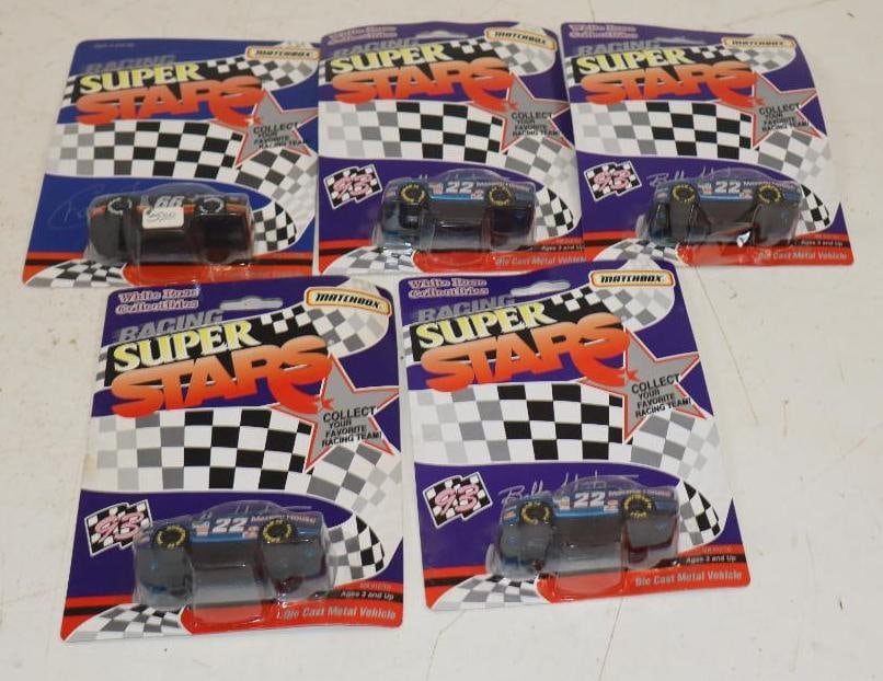 Group of 5 Matchbox Super Racing Stars Diecast Racing Stock Cars (1 of 5)
