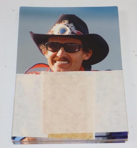 Unopened Pack of 50 Richard Petty Limited Edition 1992 Fan Appreciation Tour Photo Cards: 7" x 5" each