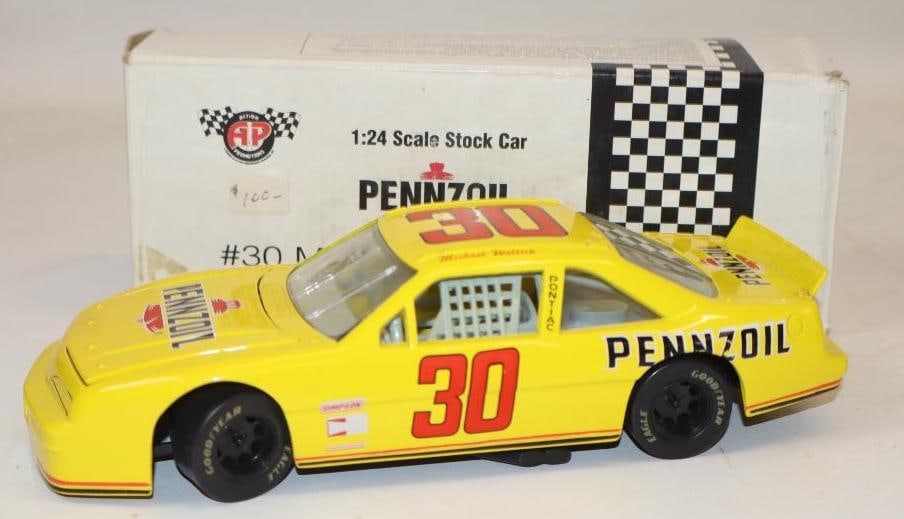 #30 Michael Waltrip Action Promotions Model Stock Car in Original Box: 1/24 Scale