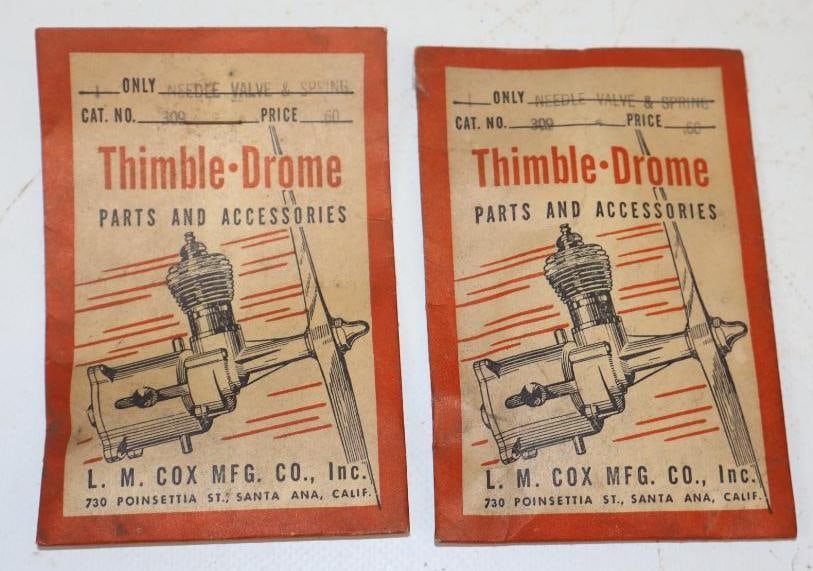 Group of 2 Thimble Drone Needle Valve and Spring in Original Packaging (1 of 2)