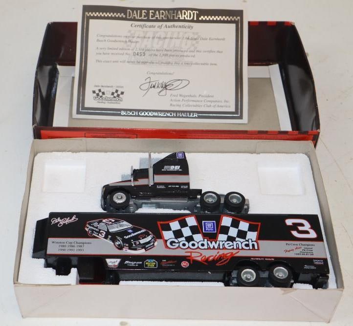 1994 Racing Collectibles Dale Earnhardt Racing Transporter in Original Box (1 of 6)