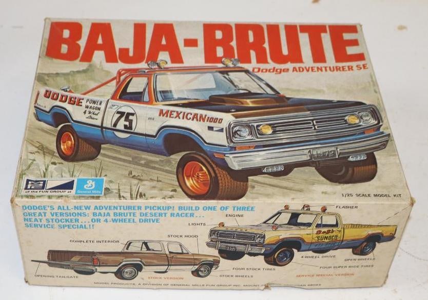 MPC Dodge Baja-Brute 1/25 Assembled Scale Model In Original Box: 10" x 7.5" x 3.75"