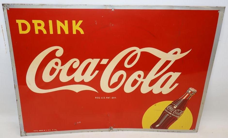 Coca-Cola SST Bottle In Sun Advertising Sign (1 of 7)
