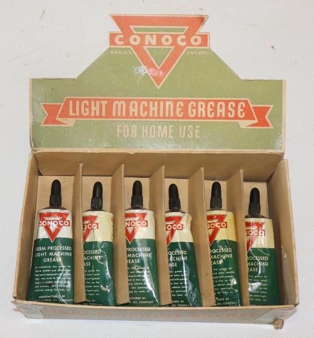 NOS Conoco Grease Tube Countertop Advertising Display (1 of 7)