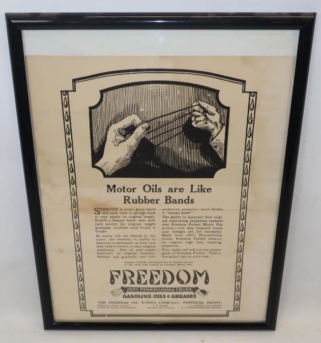 Freedom Gasoline and Oils Display Ad (1 of 4)