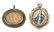 A pair of 18th century Spanish silver reliquary - 2