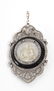 A Belle Époque devotional medal circa 1918 in platinum