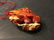 Large old Chinese Amber Carvings with Fish , lotus an - 6