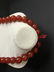 OLD Chinese Large Beads Dark Red Agate Neckalce, 30" - 8