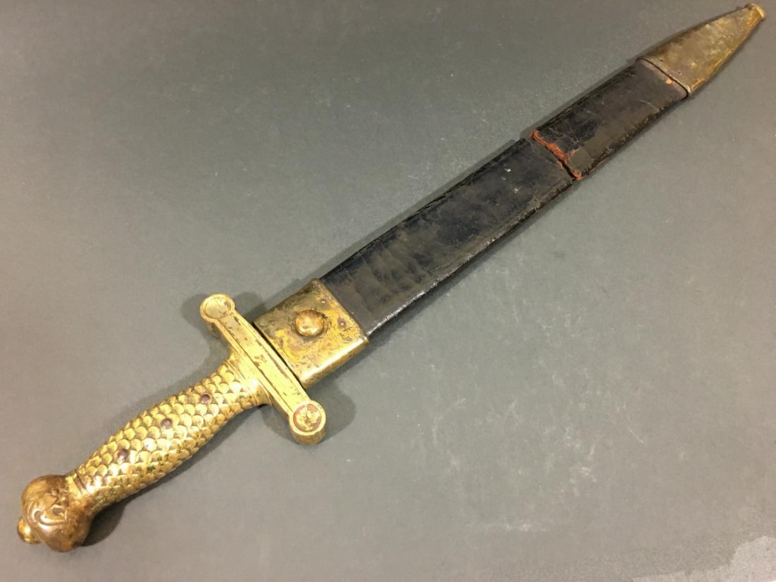 M1840 AMES Artillery Short Sword, dated 1845 (1 of 9)