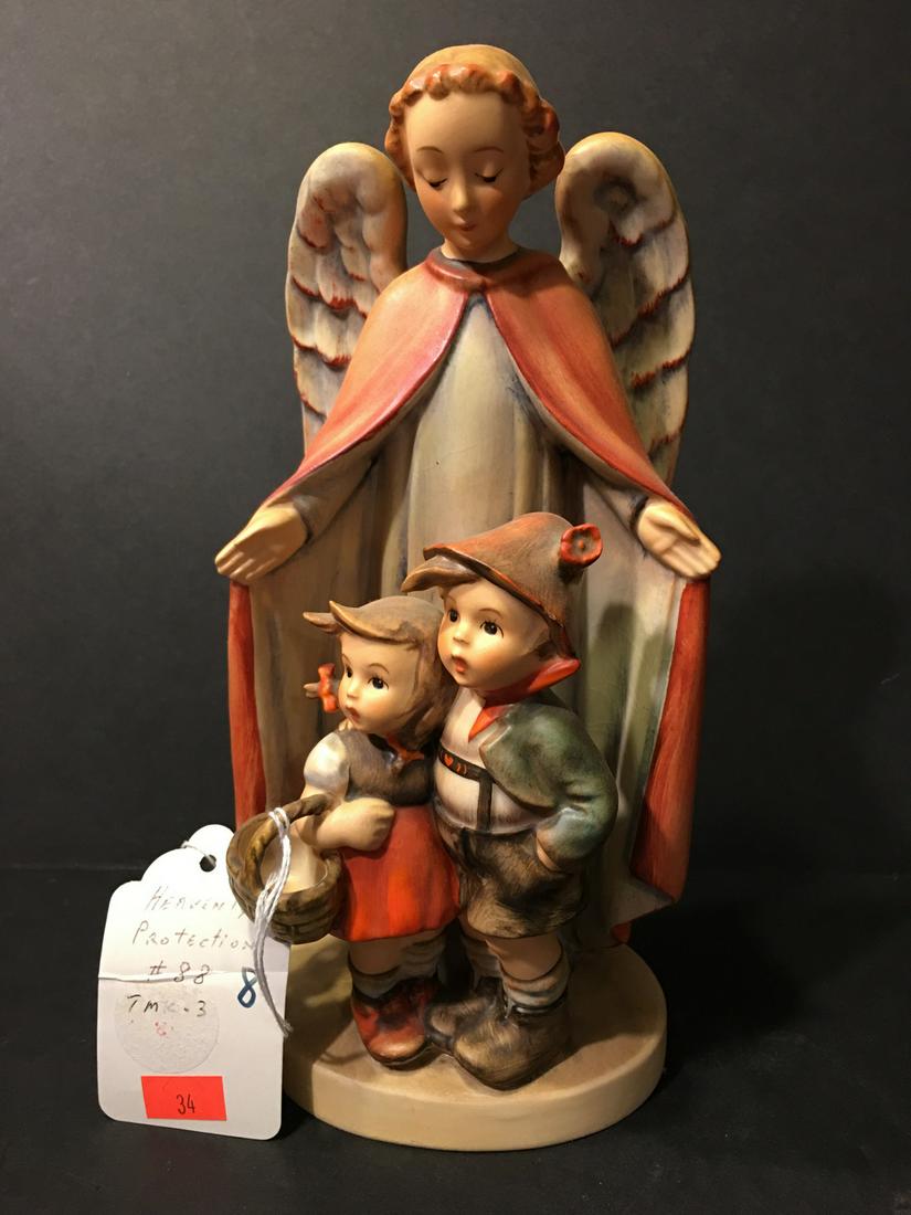 Goebel Hummel Figurine "Heavenly Protecion", #88, tmk 3: Goebel Hummel Figurine "Heavenly Protecion", #88, tmk 3