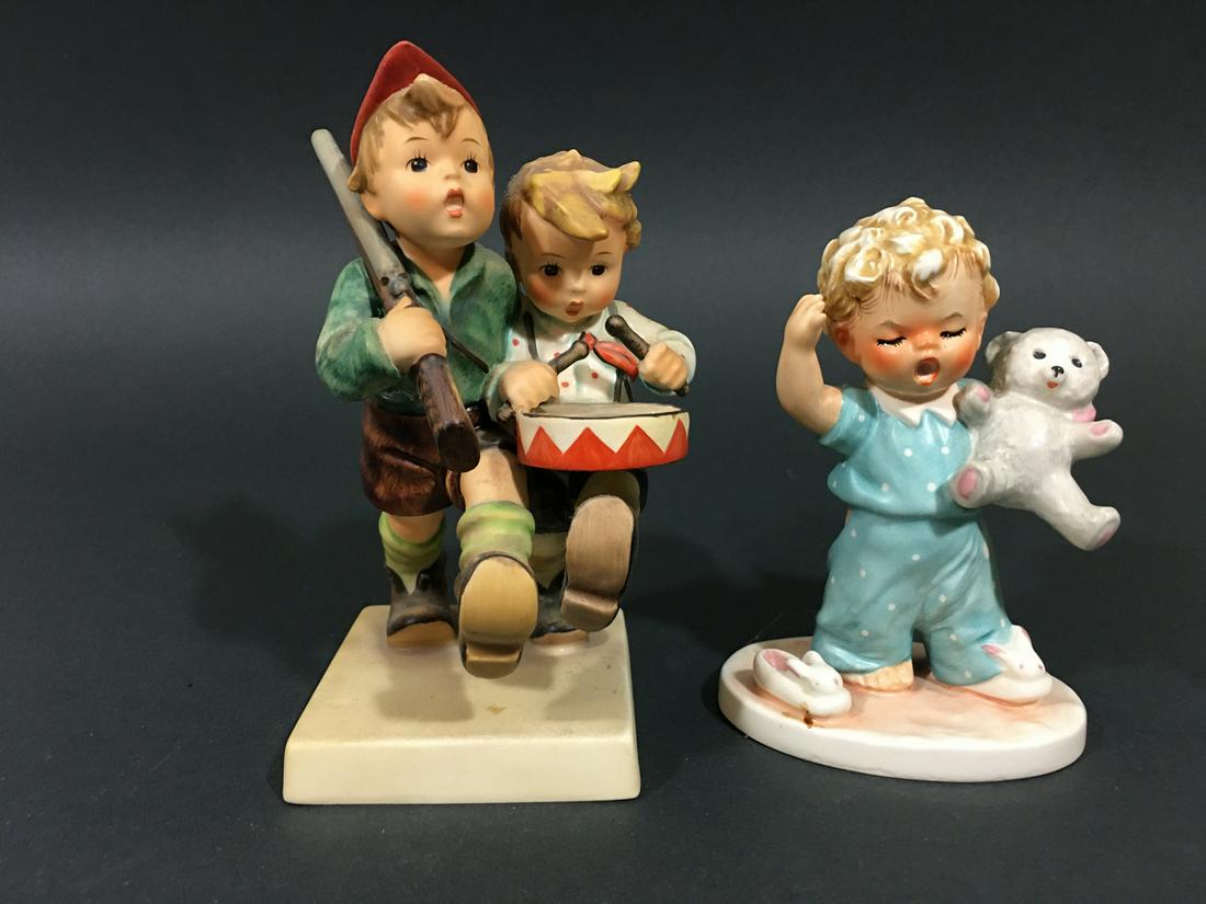 Two Large Hummel figures, trade mark 4,5 (1 of 5)