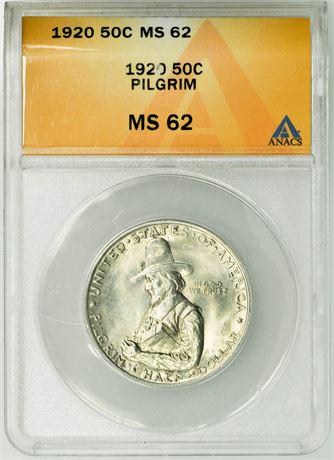 1920 Pilgrim Tercentenary Commemorative Half Dollar (1 of 3)