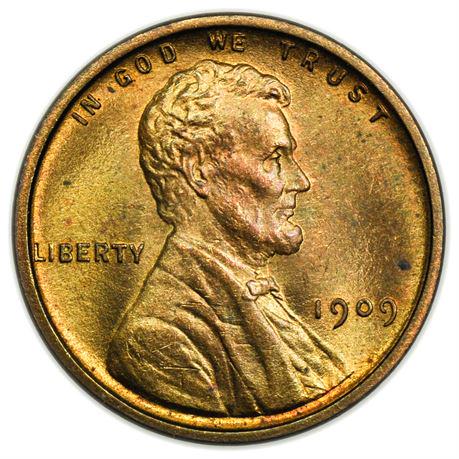 1909 VDB Lincoln Wheat Cent - High Grade (1 of 2)
