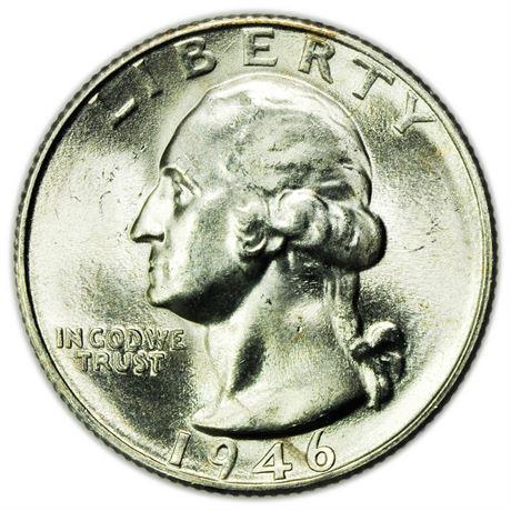 1946-S Washington Quarter - High Grade (1 of 2)
