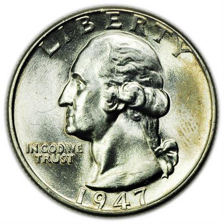 1947 Washington Quarter - High Grade (1 of 2)