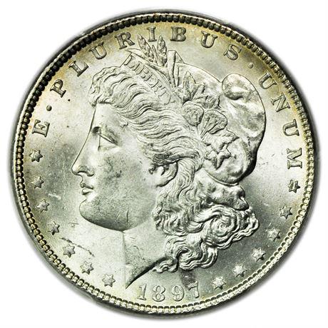 1897 Morgan Dollar PCGS MS-64 (1 of 3)
