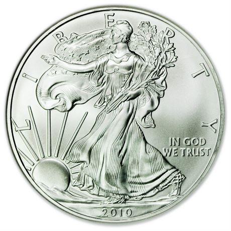2010 Silver Eagle Early Releases NGC MS-69 (1 of 3)