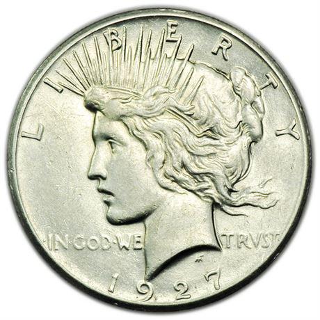 1927 Peace Dollar - High Grade (1 of 2)