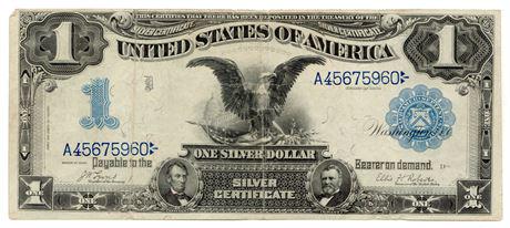 Fr.233 1899 $1 Silver Certificate Lyons/Roberts (1 of 2)