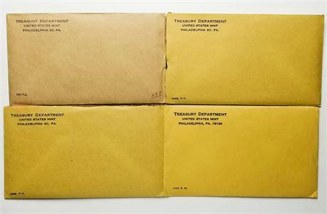 Lot of 4 Sets. U.S. Silver Proof Set 1961, 1963 (x2), (1 of 3)