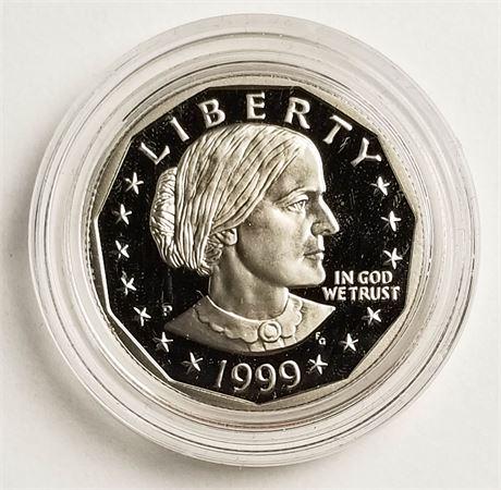 1999 Susan B. Anthony Proof Dollar in OGP (1 of 3)
