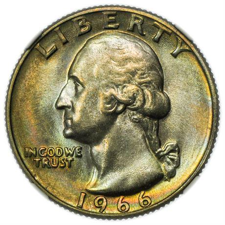 1966 Washington Quarter NGC MS-67 (1 of 5)