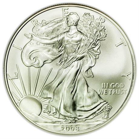 2008 Silver Eagle NGC MS-70 (1 of 3)