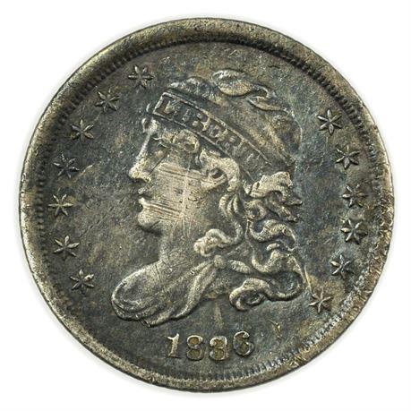 1836 Capped Bust Half Dime (1 of 2)