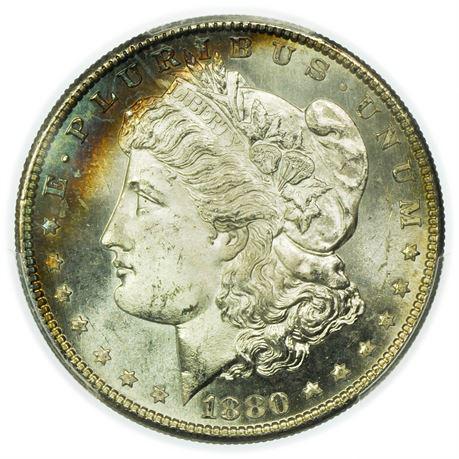 1880-S Morgan Dollar PCGS MS-65 (1 of 4)