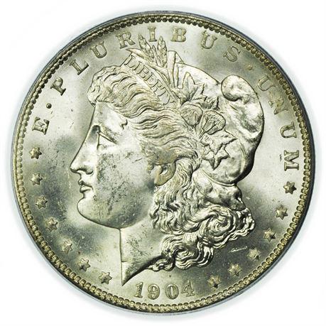 1904-O Morgan Dollar PCGS MS-64 (1 of 3)