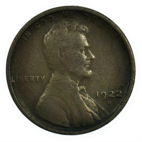 1922-D Lincoln Wheat Cent (1 of 2)