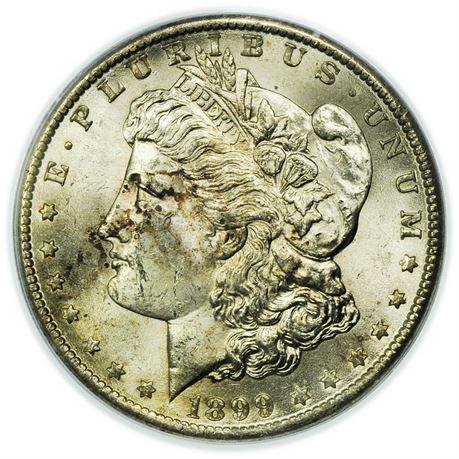 1899-O Morgan Dollar PCGS MS-62 (1 of 3)