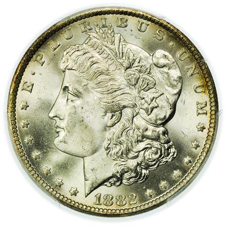 1882-CC Morgan Dollar PCGS MS-66 (1 of 3)