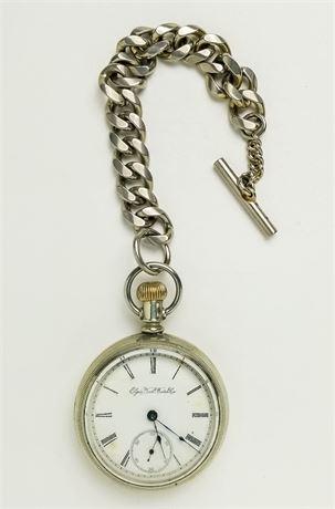 Elgin National Pocket Watch Co. Pocket Watch with Chain (1 of 4)