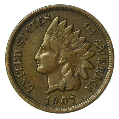 1907-P Indian Head Cent - High Grade (1 of 2)