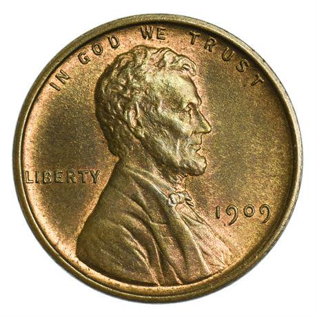 1909 VDB Lincoln Wheat Cent - High Grade (1 of 2)