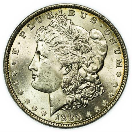 1886 Morgan Dollar - High Grade (1 of 2)