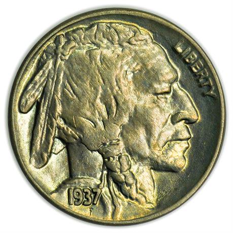 1937 Buffalo Nickel - High Grade (1 of 3)