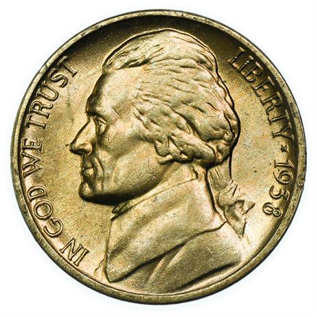 1938 Jefferson Nickel - High Grade (1 of 2)