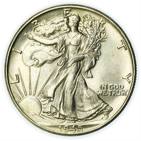 1940-S Walking Liberty Half Dollar - High Grade (1 of 2)
