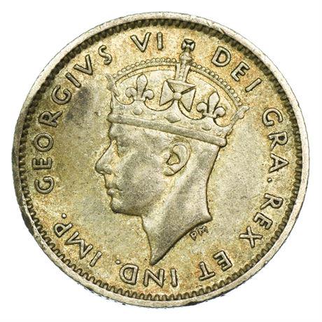 NEWFOUNDLAND, Canada. KM#19 1938 Five Cents (1 of 2)