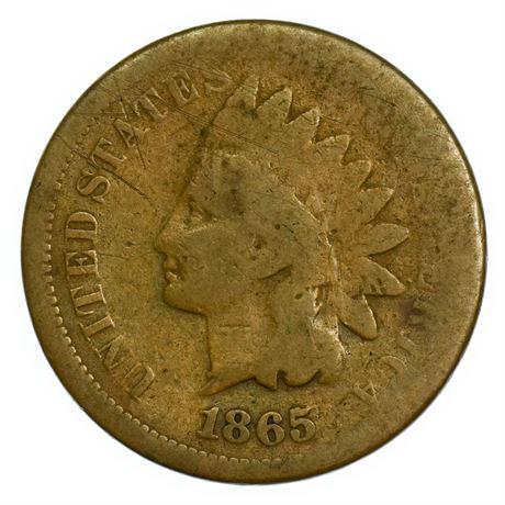 1865 Indian Head Cent (1 of 2)