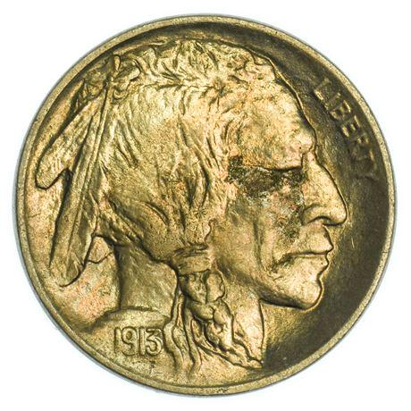 1913 Type 1 Buffalo Nickel - High Grade (1 of 2)