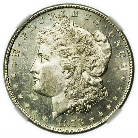 1878-S Morgan Dollar NGC MS-62 (1 of 3)