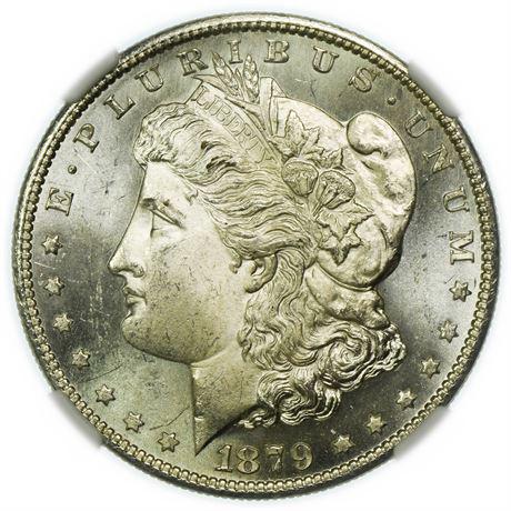 1879-S Morgan Dollar NGC MS-63 (1 of 3)