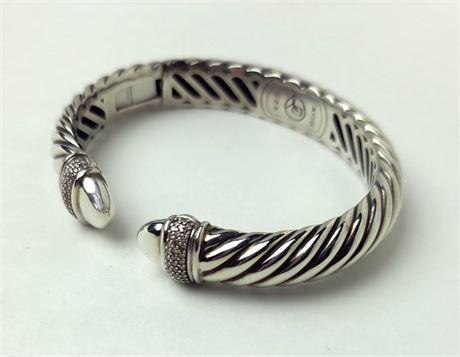 Estate: David Yurman Sterling Silver Bracelet with (1 of 5)