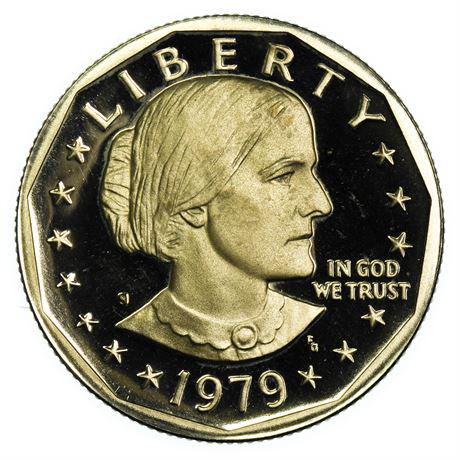 1979-S Proof Susan B. Anthony Dollar (1 of 2)