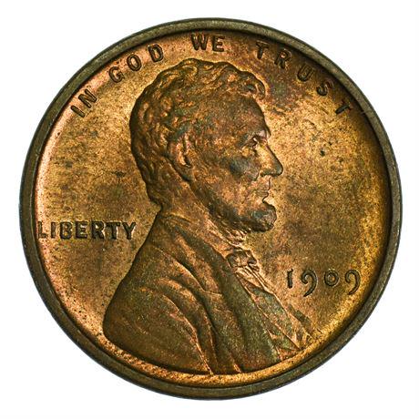 1909 VDB Lincoln Wheat Cent - High Grade (1 of 2)