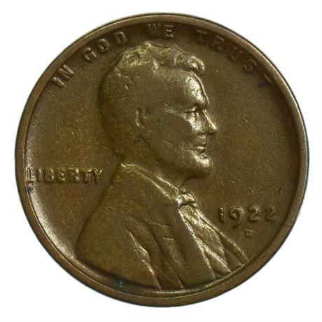 1922-D Lincoln Wheat Cent (1 of 2)